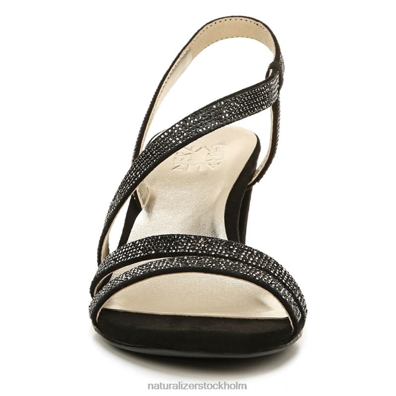 vanessa klänning sandal svart tyg 444DB24 sandaler | Naturalizer kvinnor