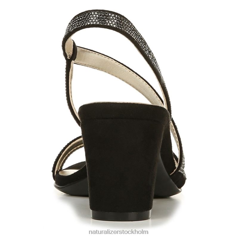 vanessa klänning sandal svart tyg 444DB24 sandaler | Naturalizer kvinnor
