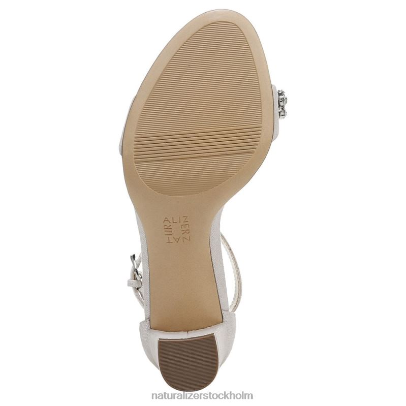 vera 2 klänning sandal silver läder 444DB609 sandaler | Naturalizer kvinnor