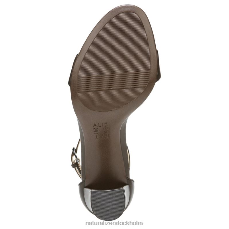 vera klänning sandal espresso läder 444DB5 sandaler | Naturalizer kvinnor