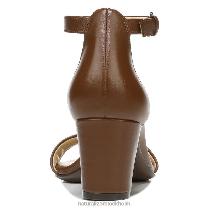 vera klänning sandal kakao läder 444DB2 sandaler | Naturalizer kvinnor
