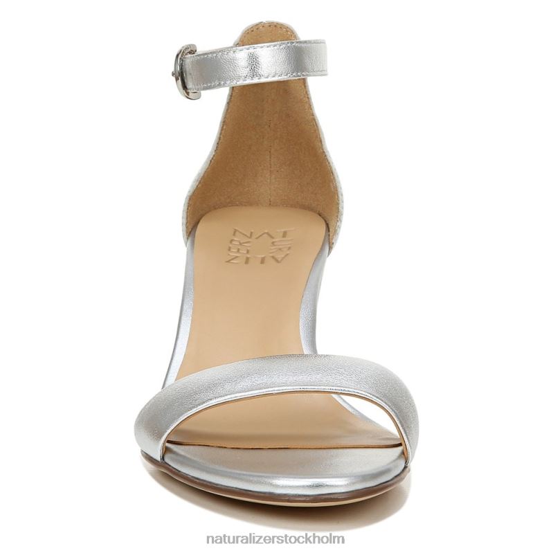 vera klänning sandal silver läder 444DB14 sandaler | Naturalizer kvinnor