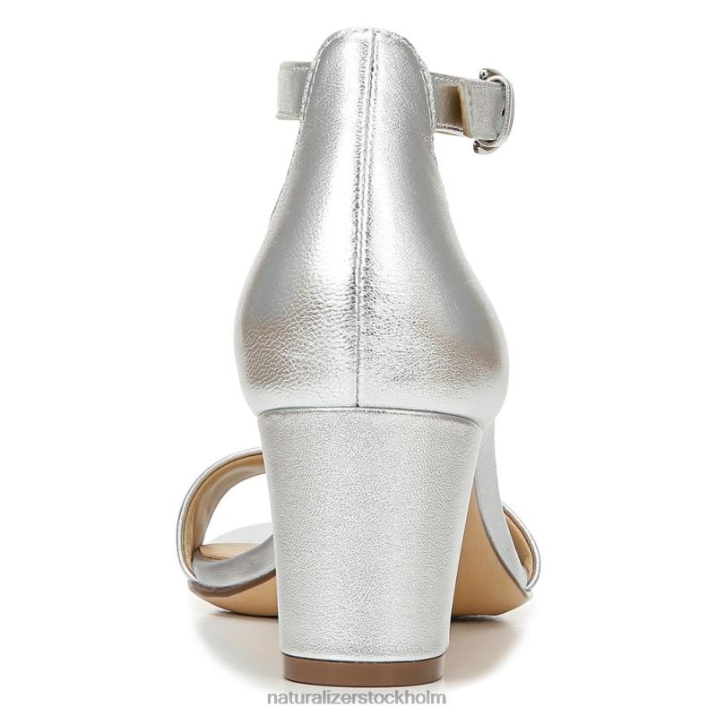 vera klänning sandal silver läder 444DB14 sandaler | Naturalizer kvinnor