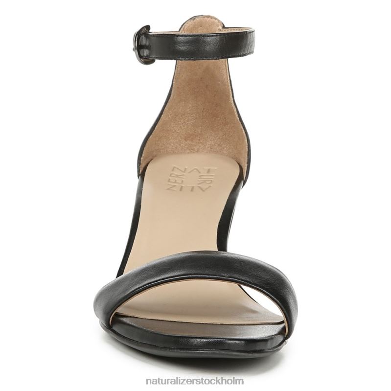 vera klänning sandal svart läder 444DB12 sandaler | Naturalizer kvinnor