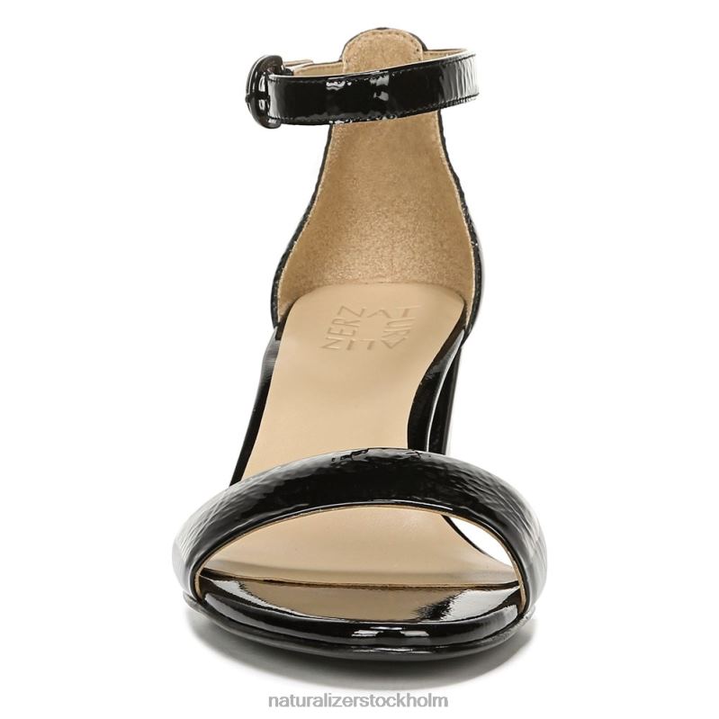 vera klänning sandal svart lack 444DB10 sandaler | Naturalizer kvinnor