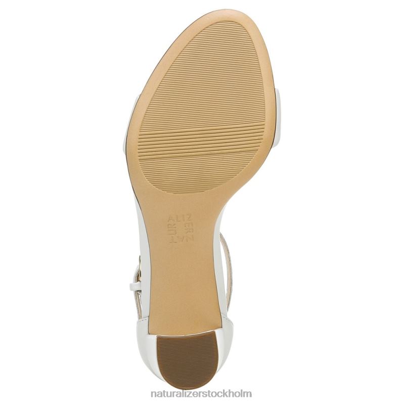 vera klänning sandal vitt läder 444DB16 sandaler | Naturalizer kvinnor