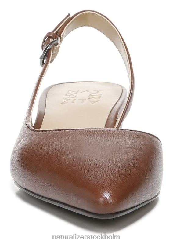 banker spetsiga tå platt kakao läder 444DB85 lägenheter | Naturalizer kvinnor