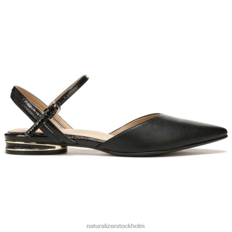blaise platt svart patent 444DB549 lägenheter | Naturalizer kvinnor