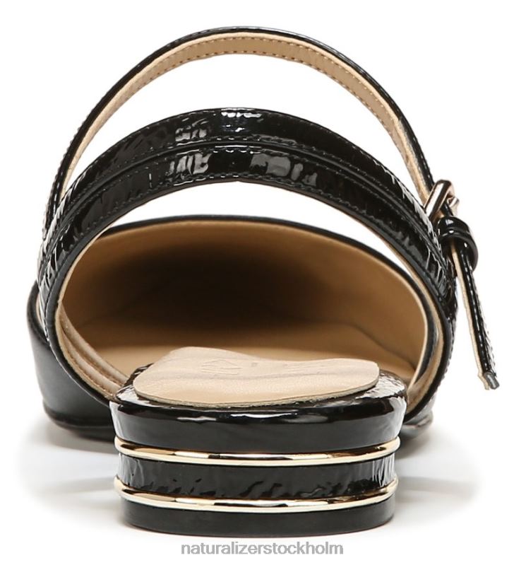 blaise platt svart patent 444DB549 lägenheter | Naturalizer kvinnor