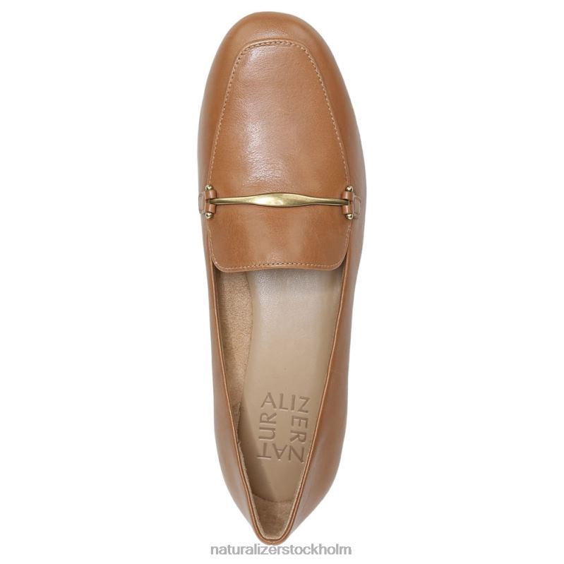 emiline l platt toffee läder 444DB599 lägenheter | Naturalizer kvinnor