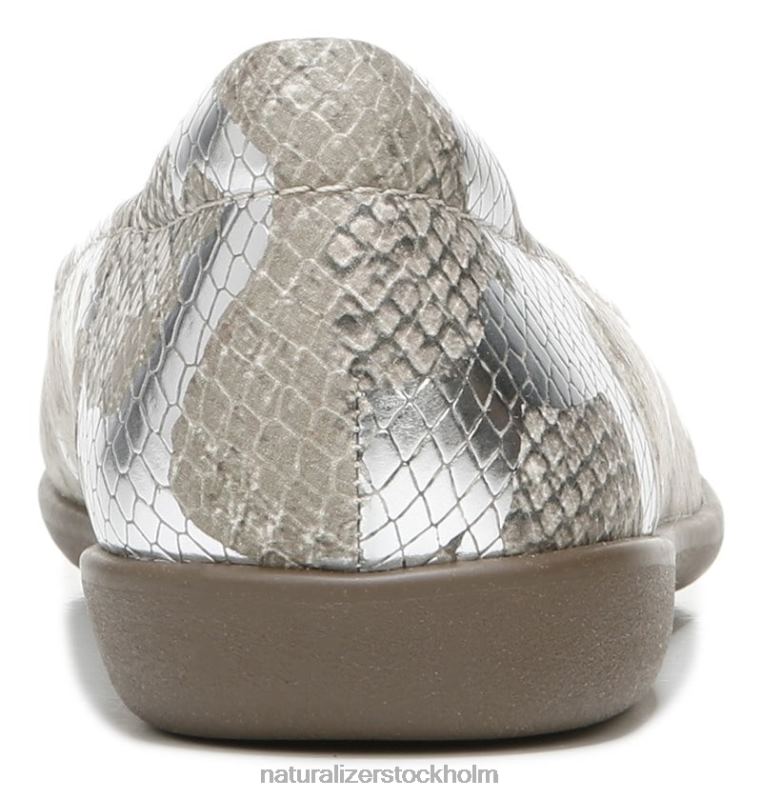 flexibel platt naken silver orm syntetisk 444DB571 lägenheter | Naturalizer kvinnor