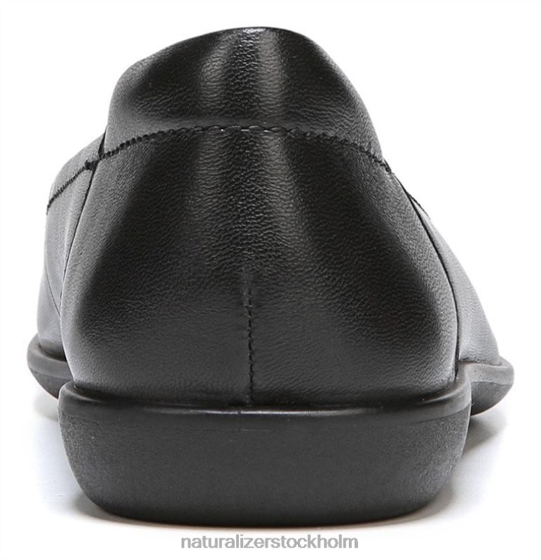 flexibel platt svart läder 444DB568 lägenheter | Naturalizer kvinnor