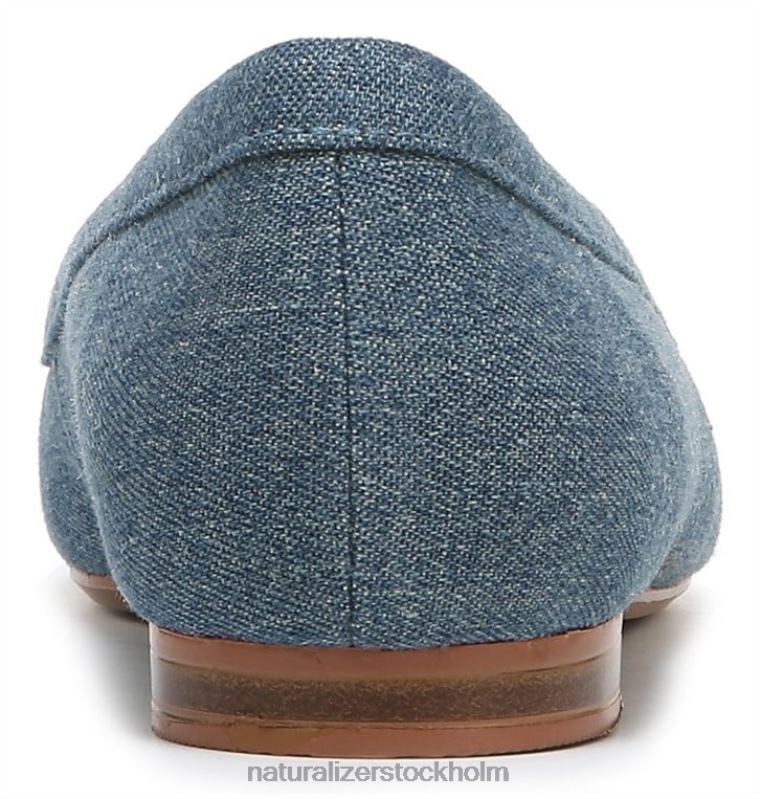 leala platt blått demintyg 444DB326 lägenheter | Naturalizer kvinnor