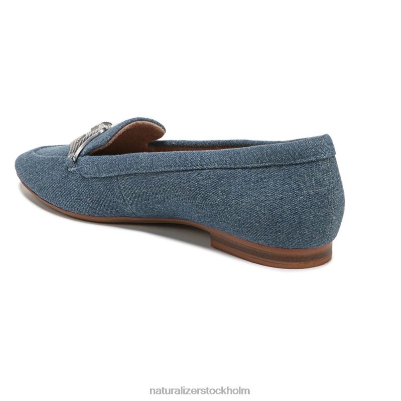 leala platt blått demintyg 444DB326 lägenheter | Naturalizer kvinnor