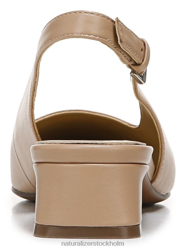 lesley klänning platt crembrulee läder 444DB589 lägenheter | Naturalizer kvinnor