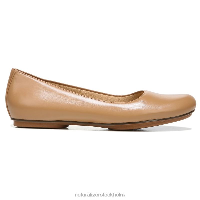 maxwell balett platt frappe läder 444DB181 lägenheter | Naturalizer kvinnor