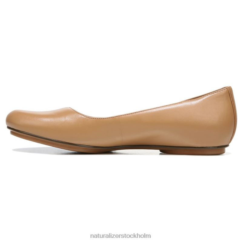 maxwell balett platt frappe läder 444DB181 lägenheter | Naturalizer kvinnor