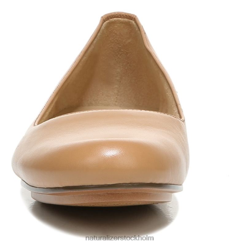 maxwell balett platt frappe läder 444DB181 lägenheter | Naturalizer kvinnor