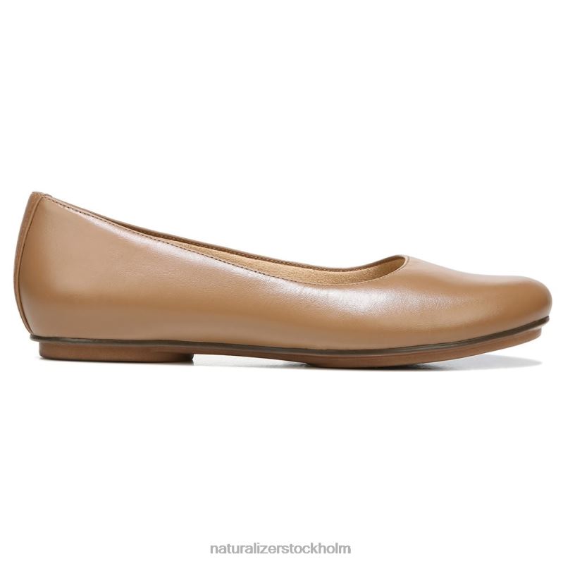 maxwell balett platt kaféläder 444DB177 lägenheter | Naturalizer kvinnor