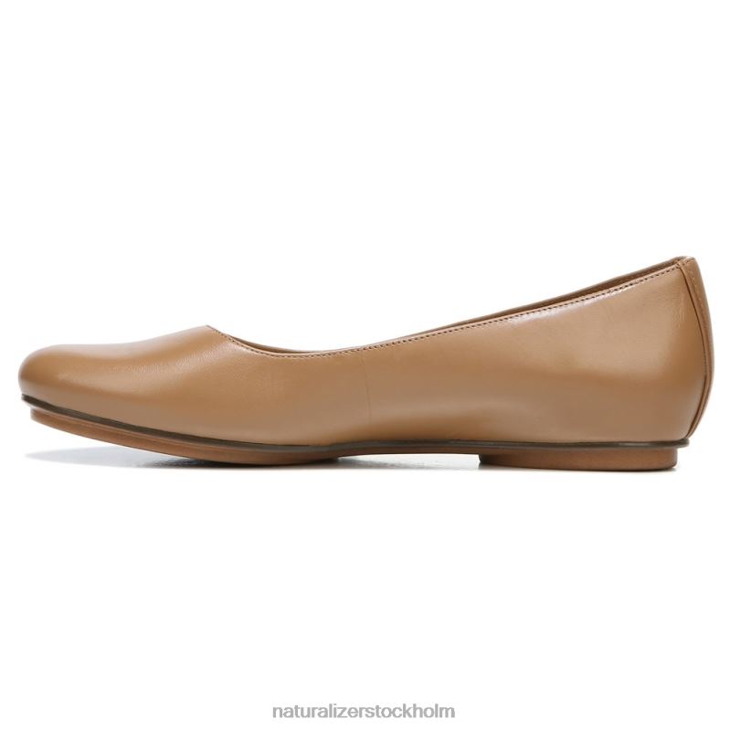 maxwell balett platt kaféläder 444DB177 lägenheter | Naturalizer kvinnor