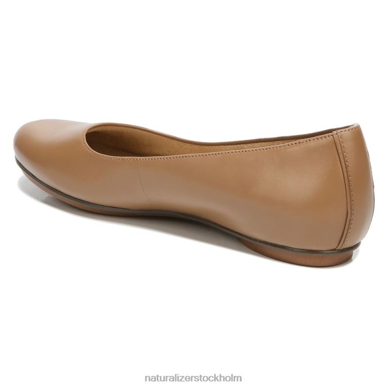 maxwell balett platt kaféläder 444DB177 lägenheter | Naturalizer kvinnor