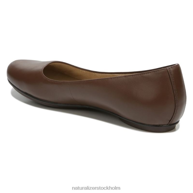maxwell balett platt kakao läder 444DB178 lägenheter | Naturalizer kvinnor