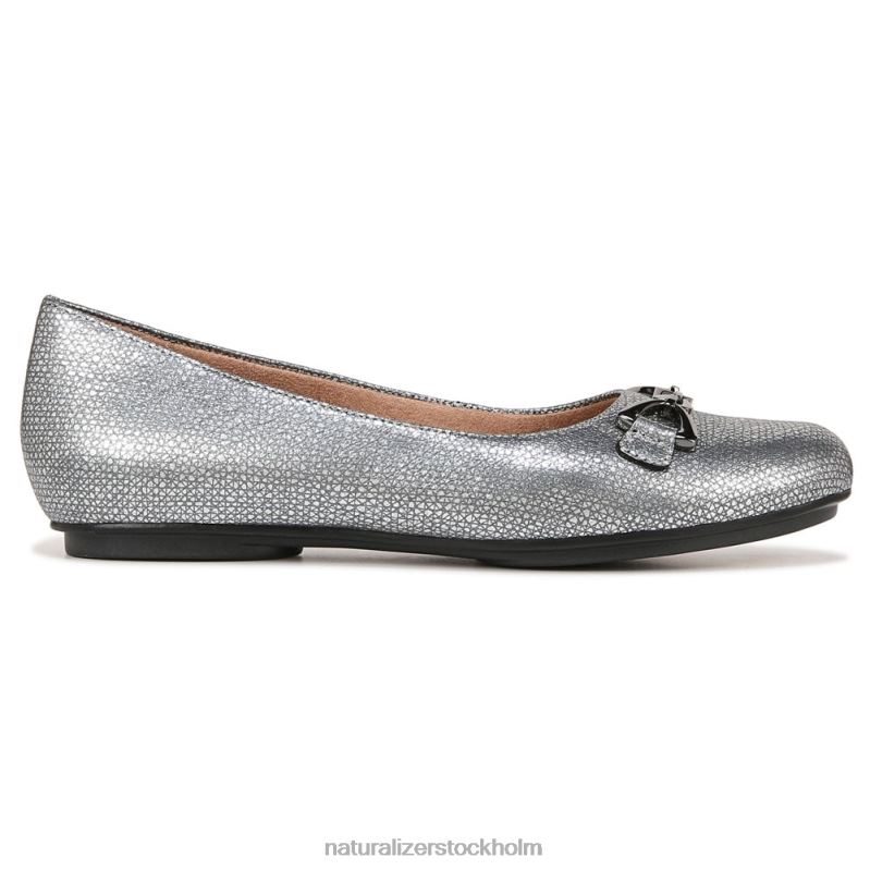 maxwell lite platt silver läder 444DB52 lägenheter | Naturalizer kvinnor