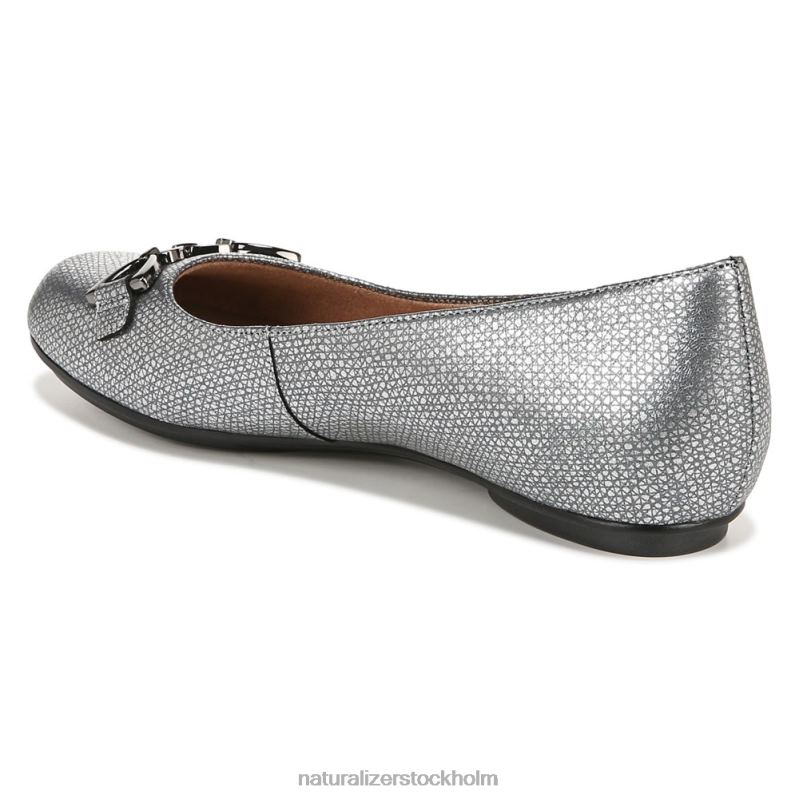 maxwell lite platt silver läder 444DB52 lägenheter | Naturalizer kvinnor