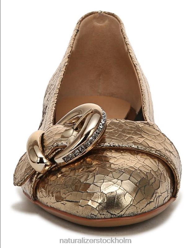 polly platt ljus bronsläder 444DB533 lägenheter | Naturalizer kvinnor