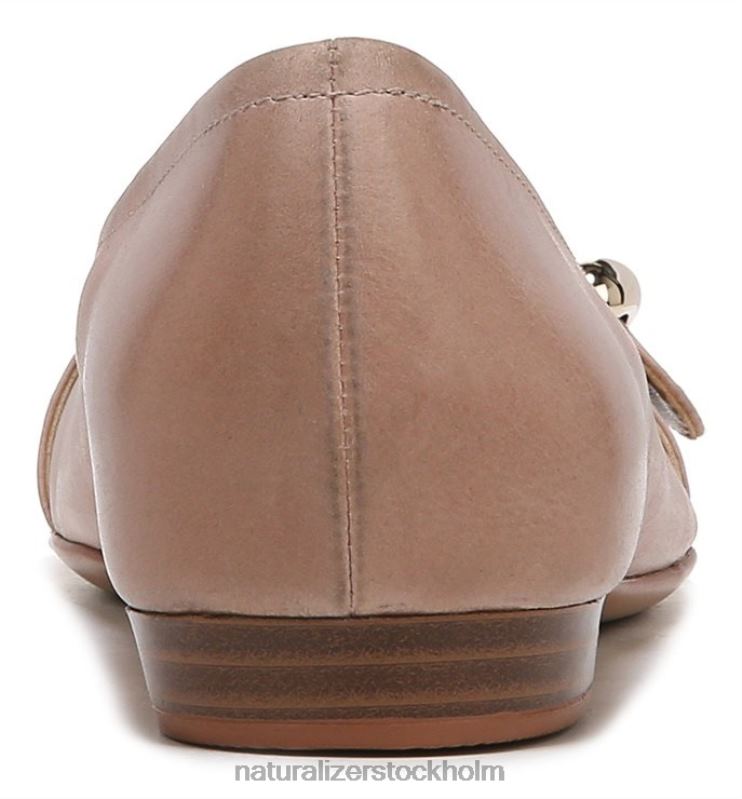 polly platt taupe läder 444DB531 lägenheter | Naturalizer kvinnor