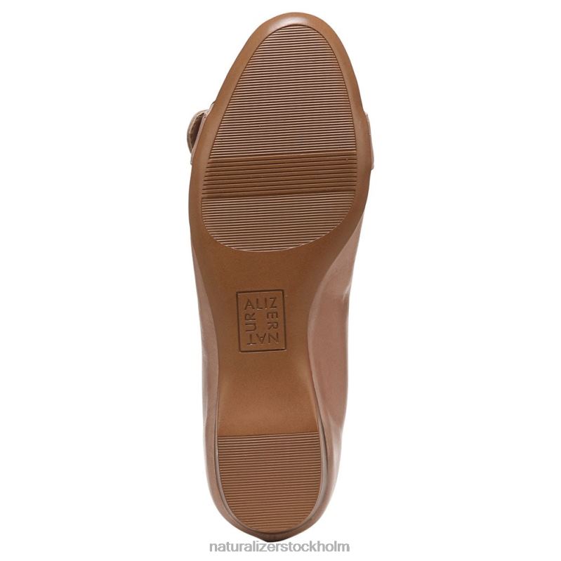 polly platt taupe läder 444DB531 lägenheter | Naturalizer kvinnor