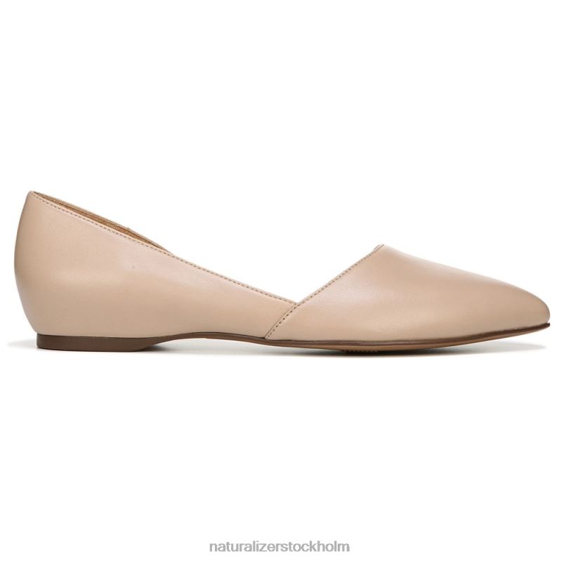 samantha d\'orsay lägenhet taupe läder 444DB243 lägenheter | Naturalizer kvinnor