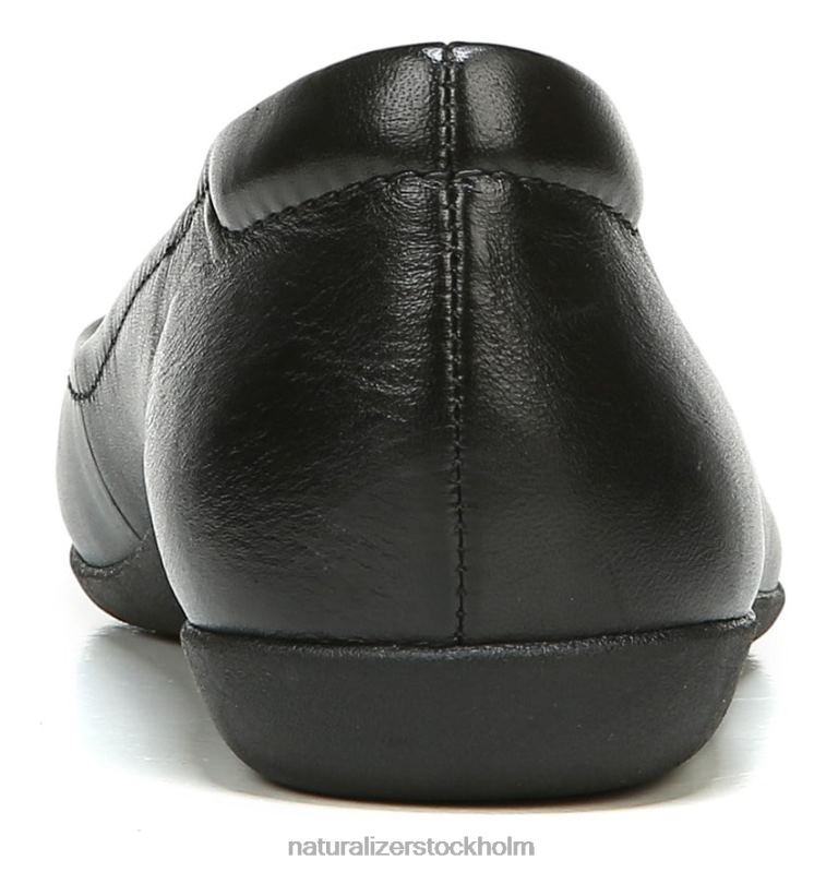 vivienne platt svart läder 444DB498 lägenheter | Naturalizer kvinnor