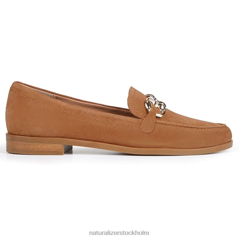 27 redigera sevyn loafer gyllene karamellmocka 444DB199 loafers | Naturalizer kvinnor