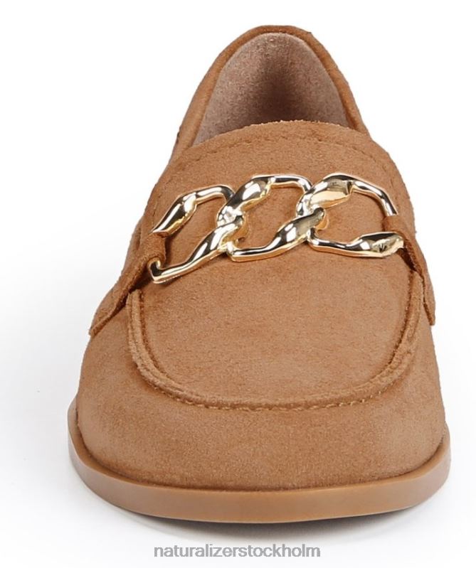 27 redigera sevyn loafer gyllene karamellmocka 444DB199 loafers | Naturalizer kvinnor