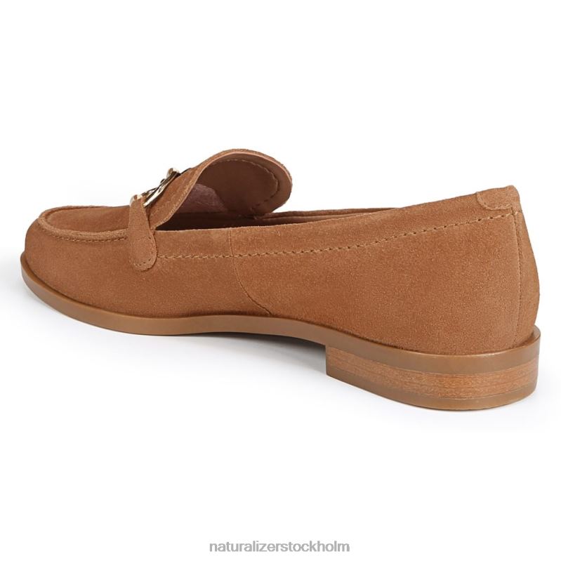 27 redigera sevyn loafer gyllene karamellmocka 444DB199 loafers | Naturalizer kvinnor
