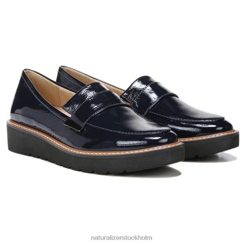 adilin loafer franskt marinblått läder 444DB169 loafers | Naturalizer kvinnor