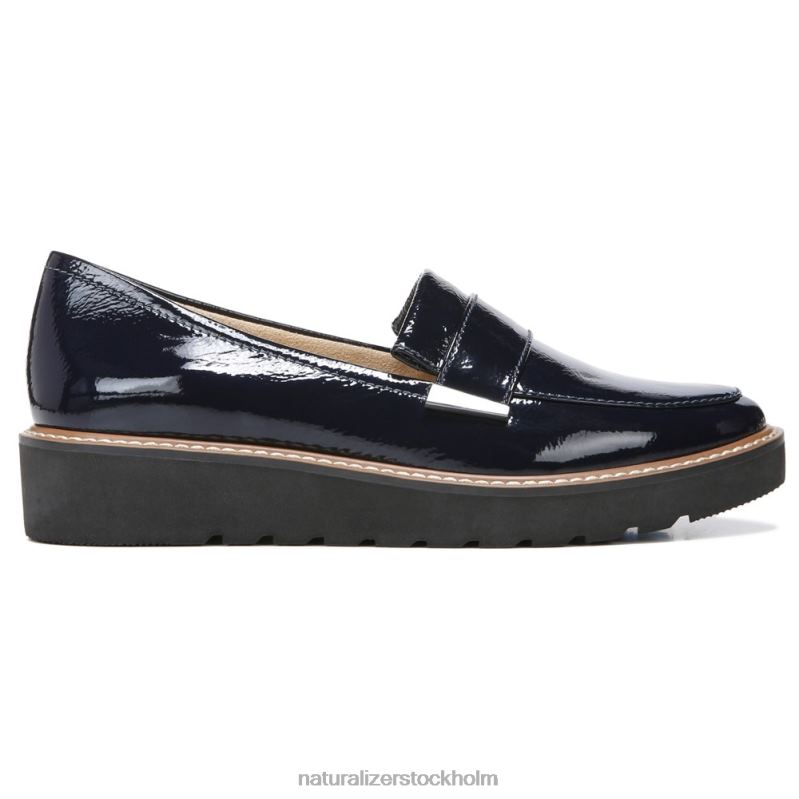 adilin loafer franskt marinblått läder 444DB169 loafers | Naturalizer kvinnor