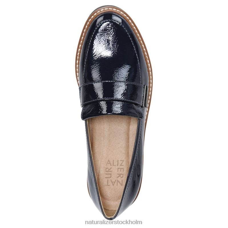 adilin loafer franskt marinblått läder 444DB169 loafers | Naturalizer kvinnor
