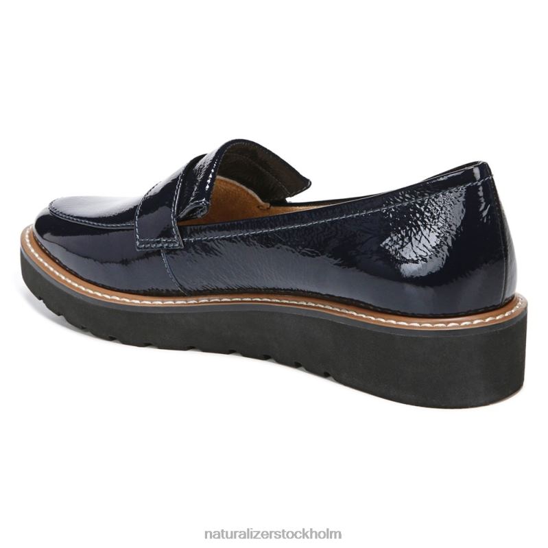 adilin loafer franskt marinblått läder 444DB169 loafers | Naturalizer kvinnor