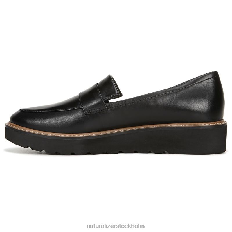 adilin loafer svart läder 444DB168 loafers | Naturalizer kvinnor