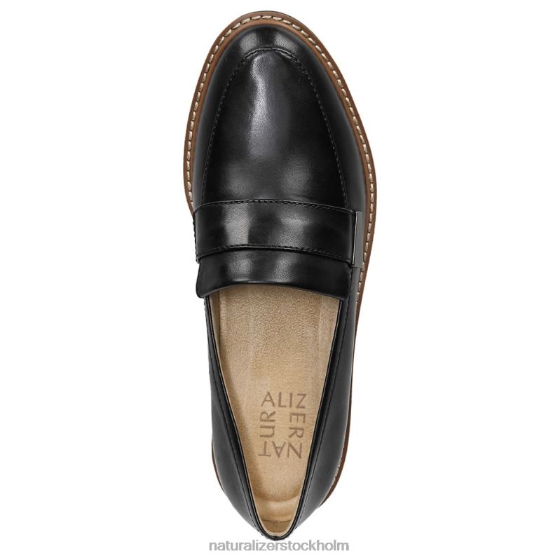 adilin loafer svart läder 444DB168 loafers | Naturalizer kvinnor