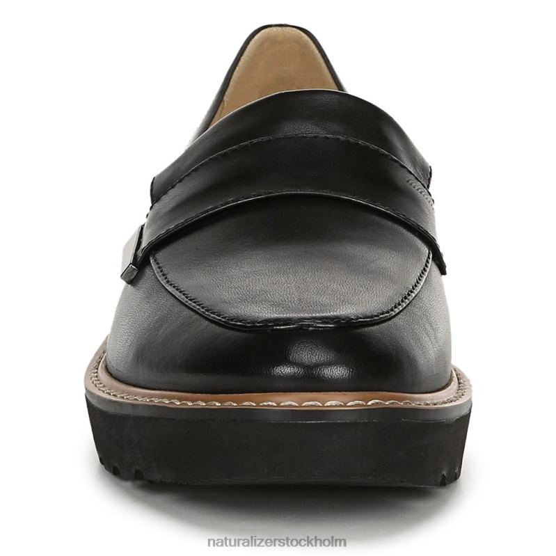 adilin loafer svart läder 444DB168 loafers | Naturalizer kvinnor