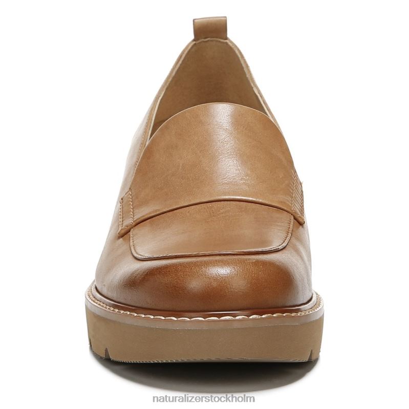 darry lug sole loafer toffee läder 444DB165 loafers | Naturalizer kvinnor