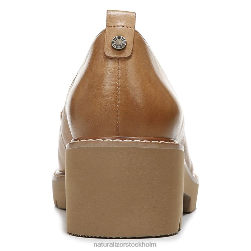 darry lug sole loafer toffee läder 444DB165 loafers | Naturalizer kvinnor