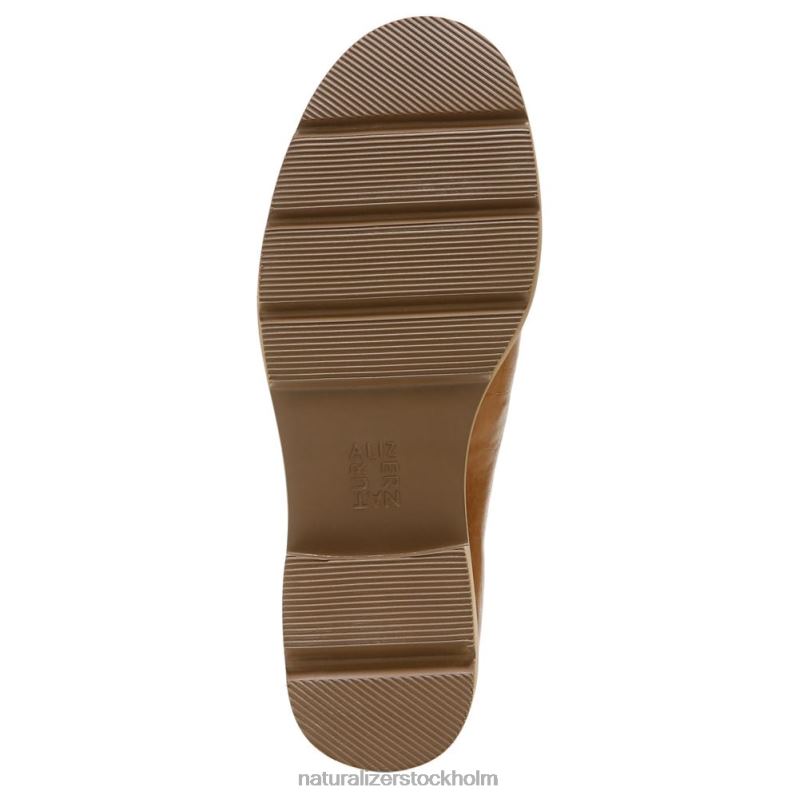 darry lug sole loafer toffee läder 444DB165 loafers | Naturalizer kvinnor