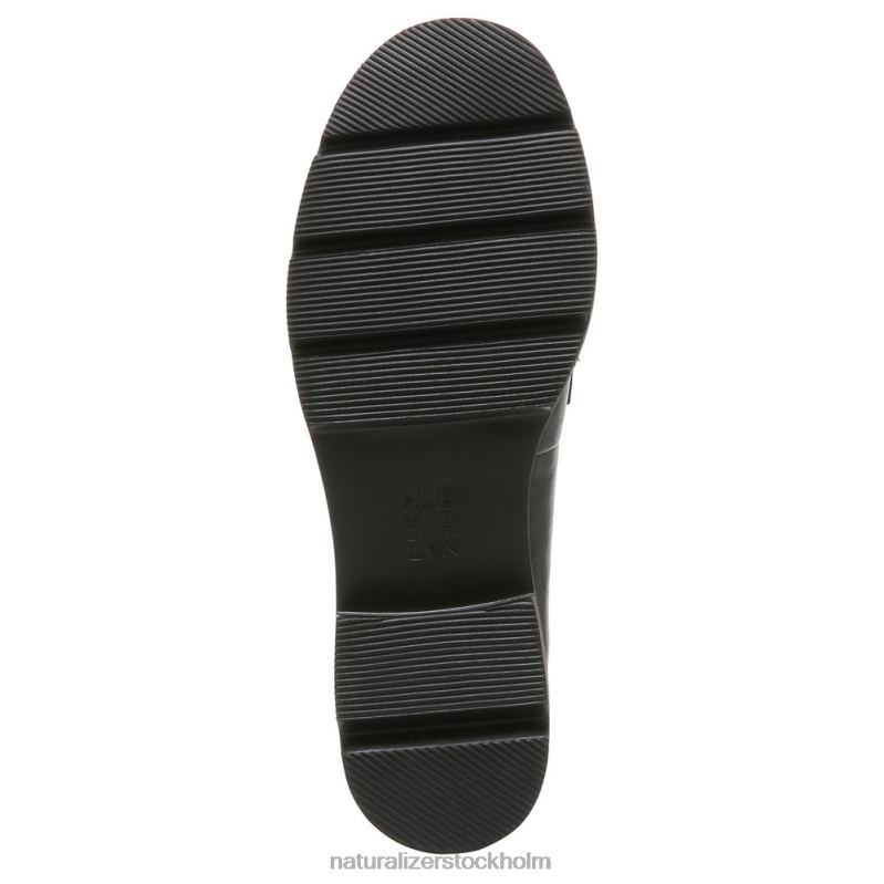 desi loafer svart läder 444DB152 loafers | Naturalizer kvinnor