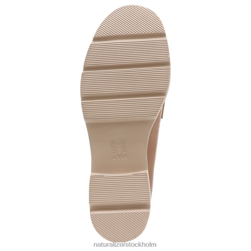 desi loafer taupe läder 444DB154 loafers | Naturalizer kvinnor