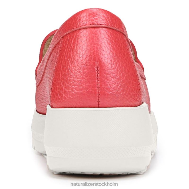 luanna loafer rött läder 444DB41 loafers | Naturalizer kvinnor