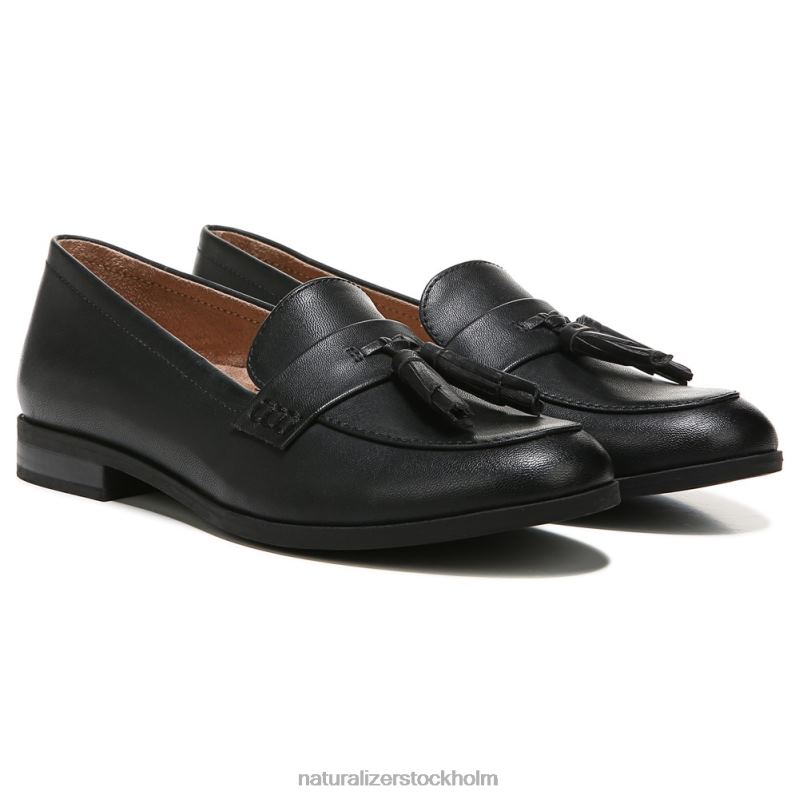 marco loafer svart slät syntet 444DB603 loafers | Naturalizer kvinnor